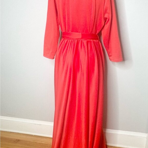 BUXOM CURVY RED STRETCHY MAXI DRESS- PRELOVED - 2X - Picture 4 of 6